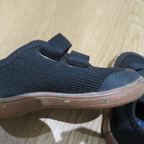 WHITIN Barefoot Toddler Sneaker Shoes in Black Breathable Mesh Outdoor Casual - Picture 7 of 10